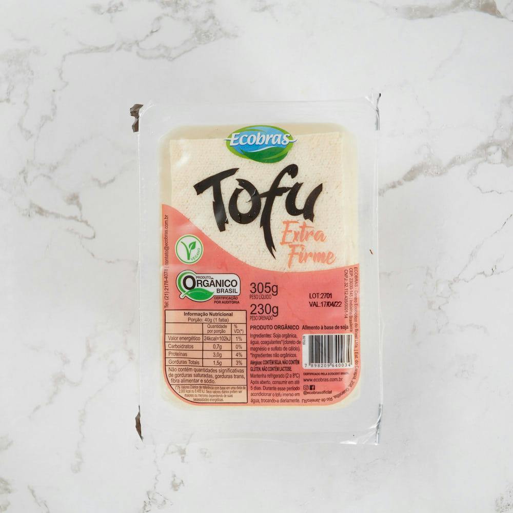 Tofu Extra Firme Orgânico 230g - Ecobras