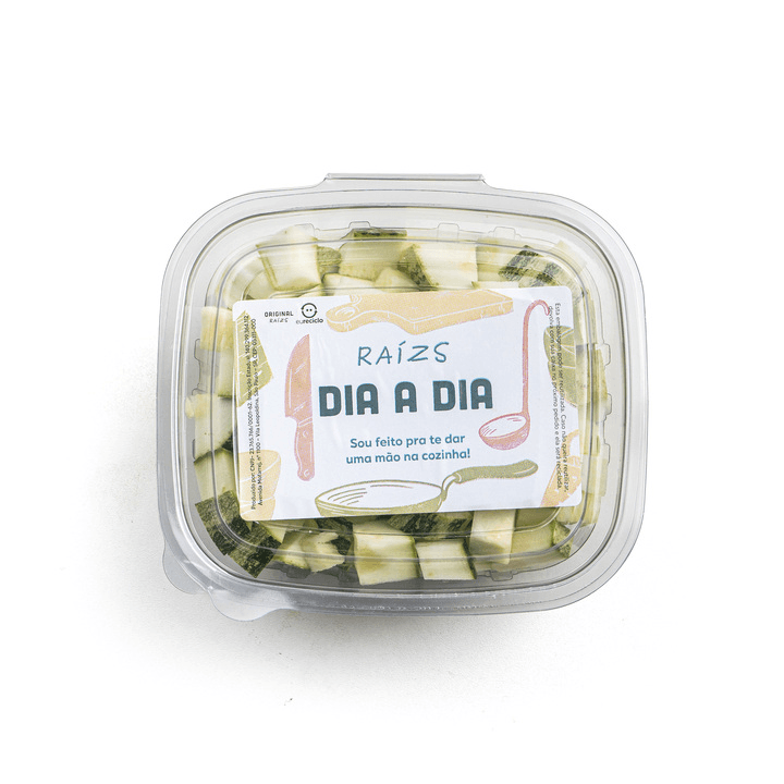 Abobrinha Picada Unidade 300g