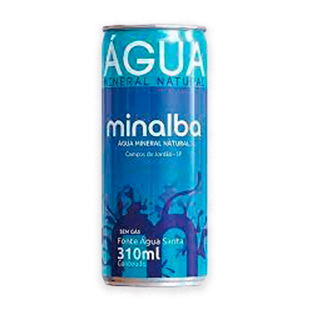 Água sem Gás Lata 310ml - Minalba