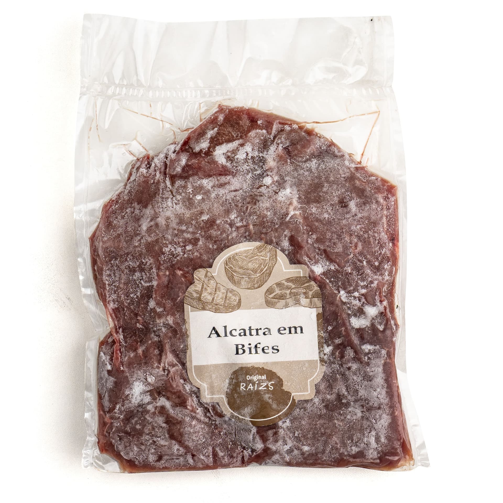 Alcatra em Bifes Congelado 500g - Raízs Meat