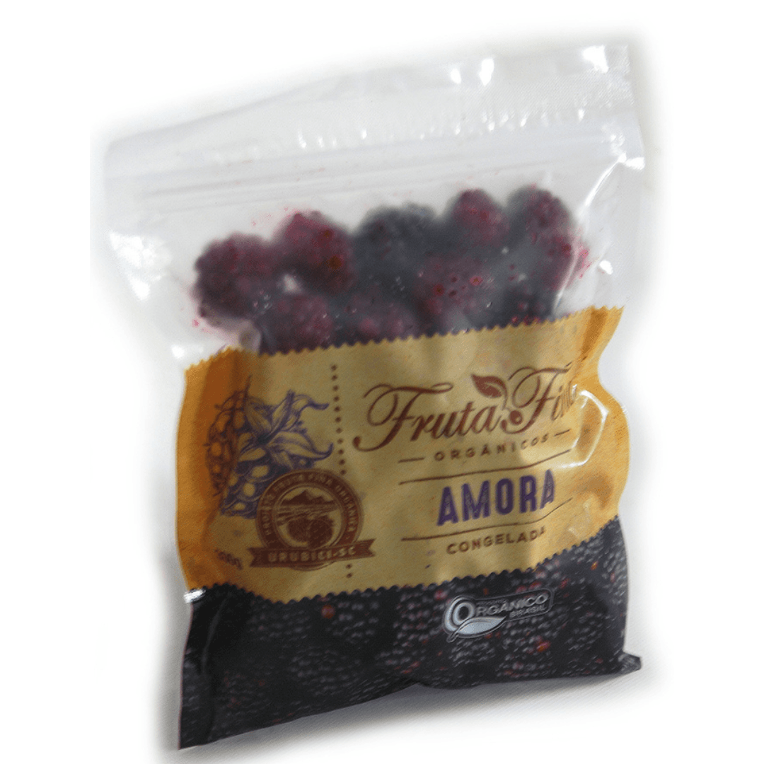 Amora Orgânica Congelada 300g - Fruta Fina