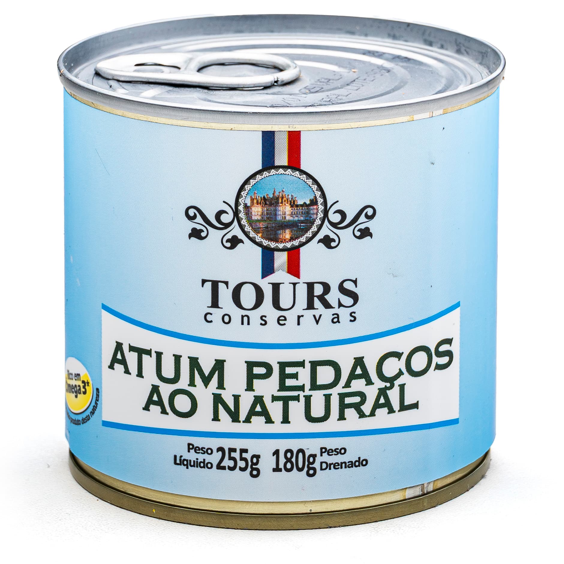 Atum em Pedaços ao Natural 255g - Tours