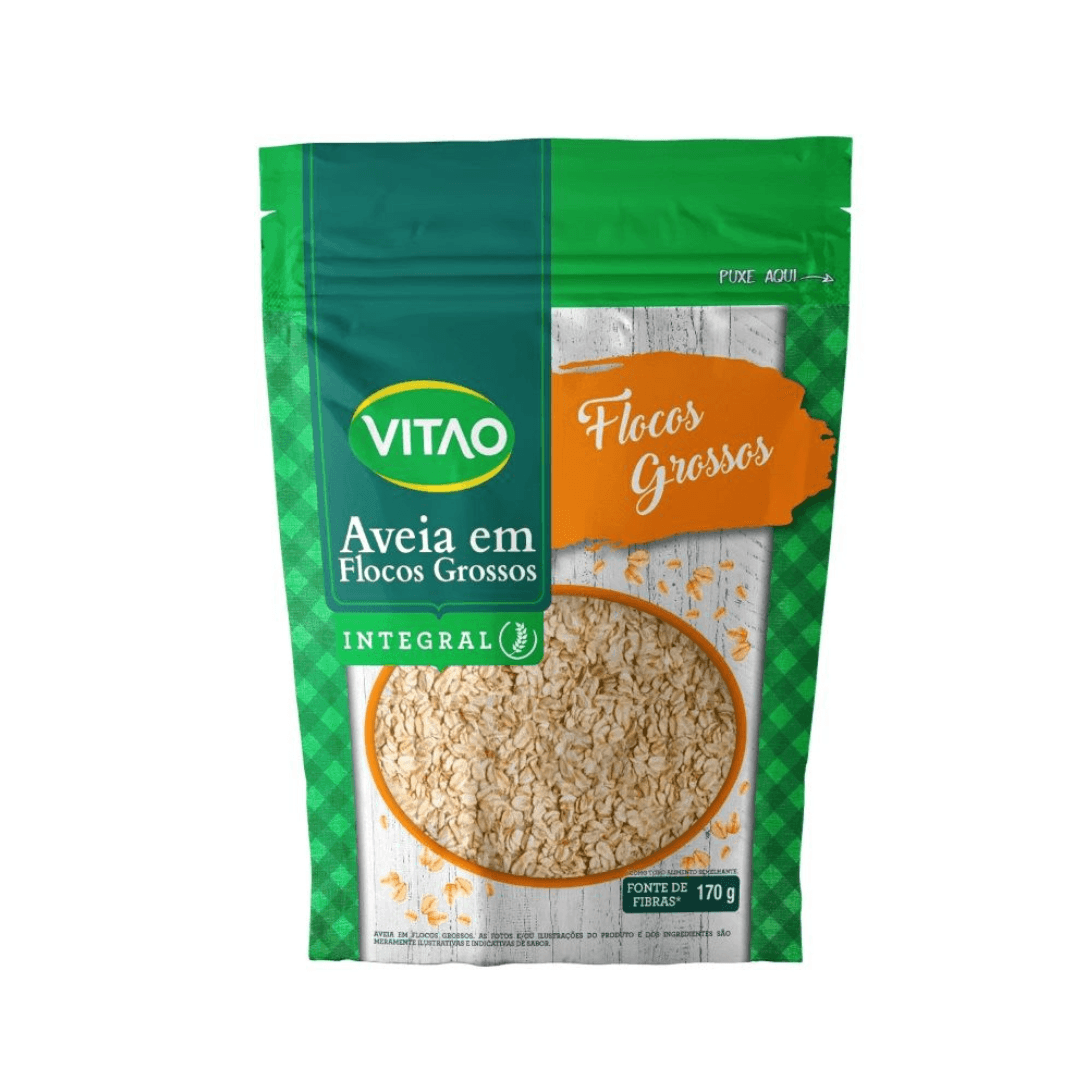Aveia em Flocos Grossos 170g - Vitao