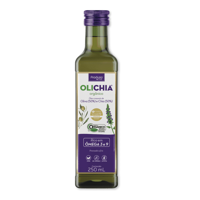 Azeite de Oliva e Óleo de Chia Orgânico 250ml - Olichia