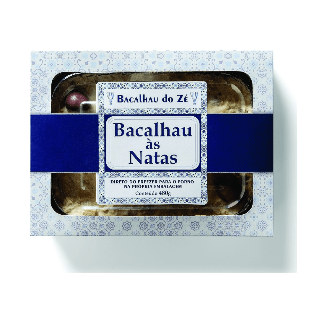 Bacalhau às Natas 480g - Bacalhau do Zé
