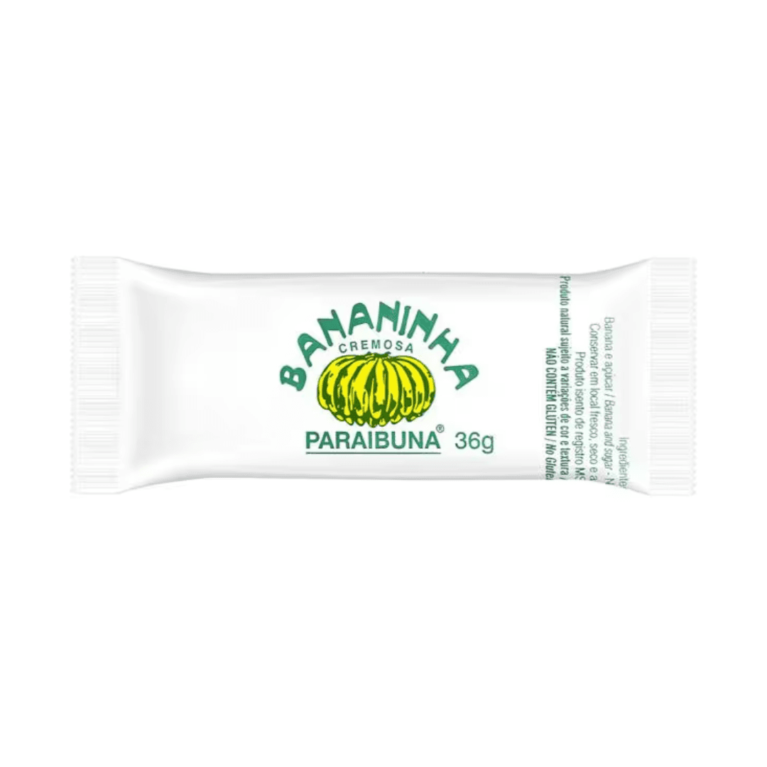 Bananinha Tradicional 36g - Paraibuna
