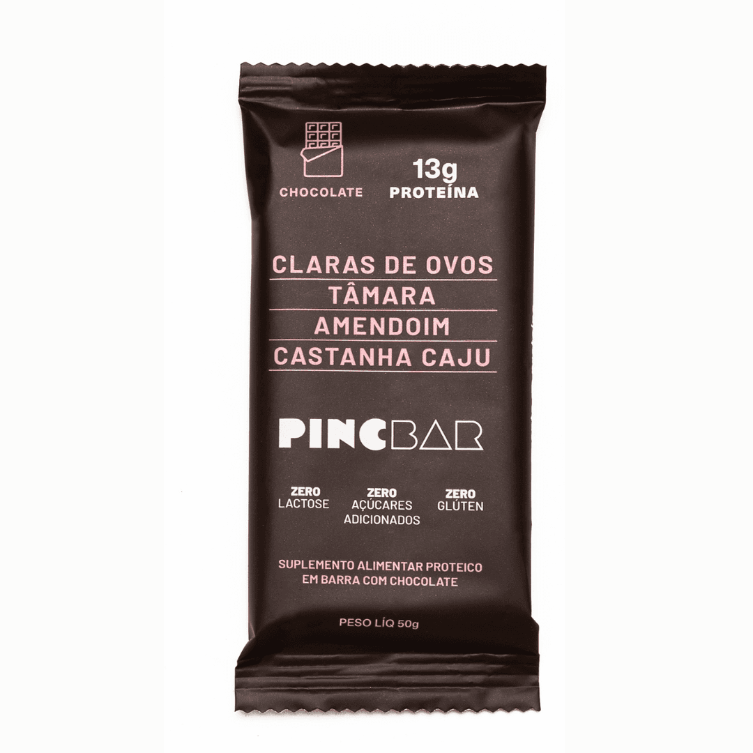 Barra de Proteína Chocolate 50g - Pincbar