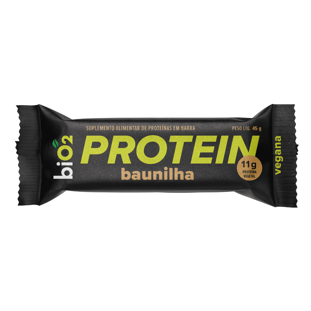 Barra de Proteína Baunilha 45g - biO2