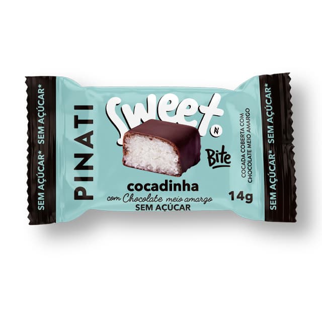 Barra Sweet Bites Cocadinha 14g - Pinati