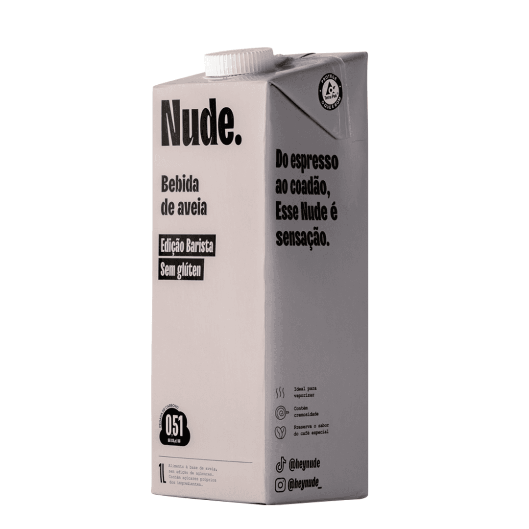 Bebida de Aveia Edição Barista 1L - Nude