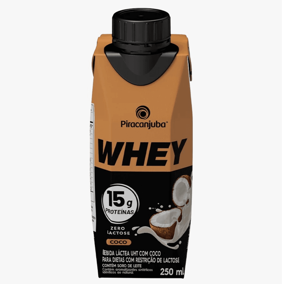 Bebida de Whey Coco Zero Lactose 250ml - Piracanjuba