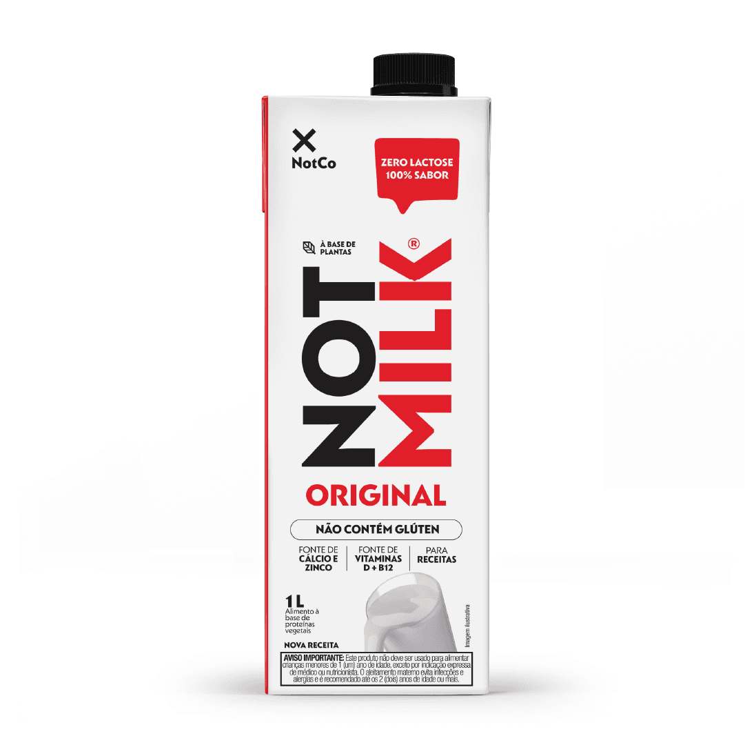 Bebida Vegetal NotMilk Original 1L - NotCo