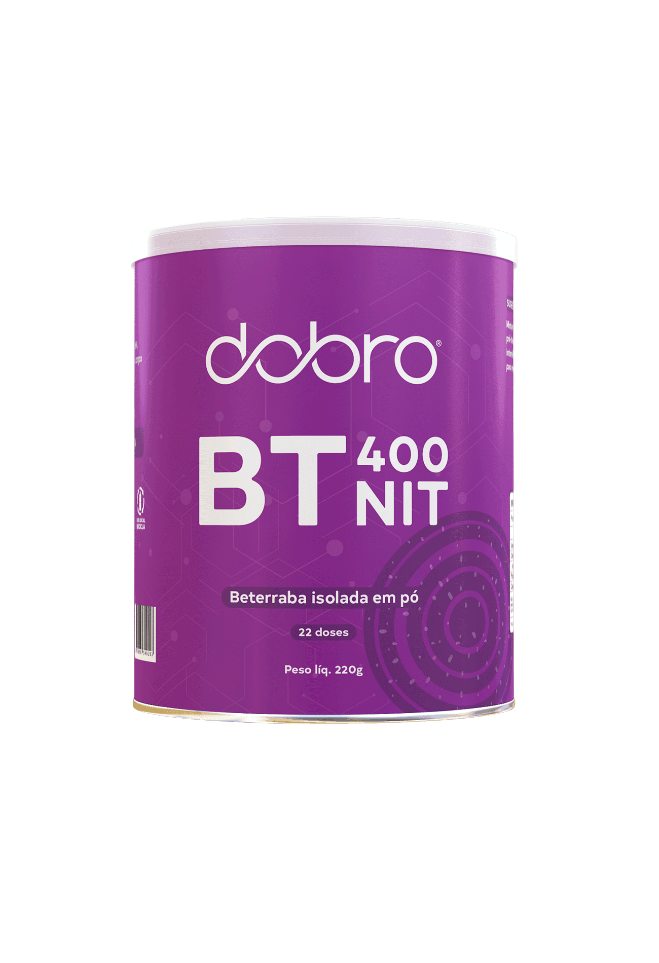 Beterraba em Pó BT Nitrato 400mg 220g - Dobro