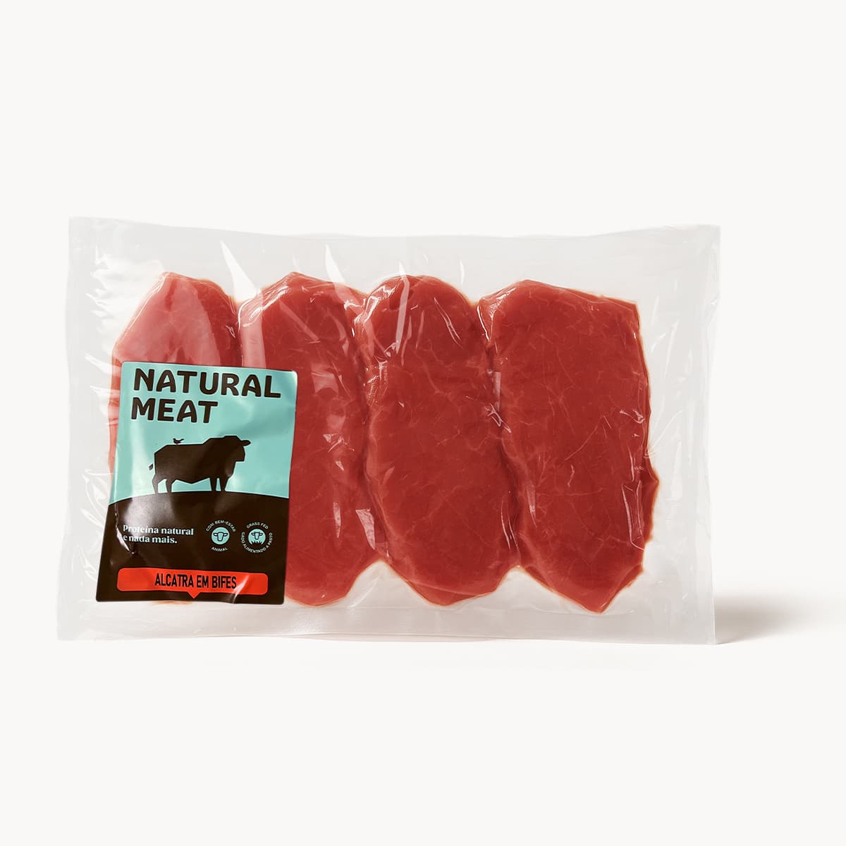 Bifes de Alcatra Congelados 400g - Natural Meat
