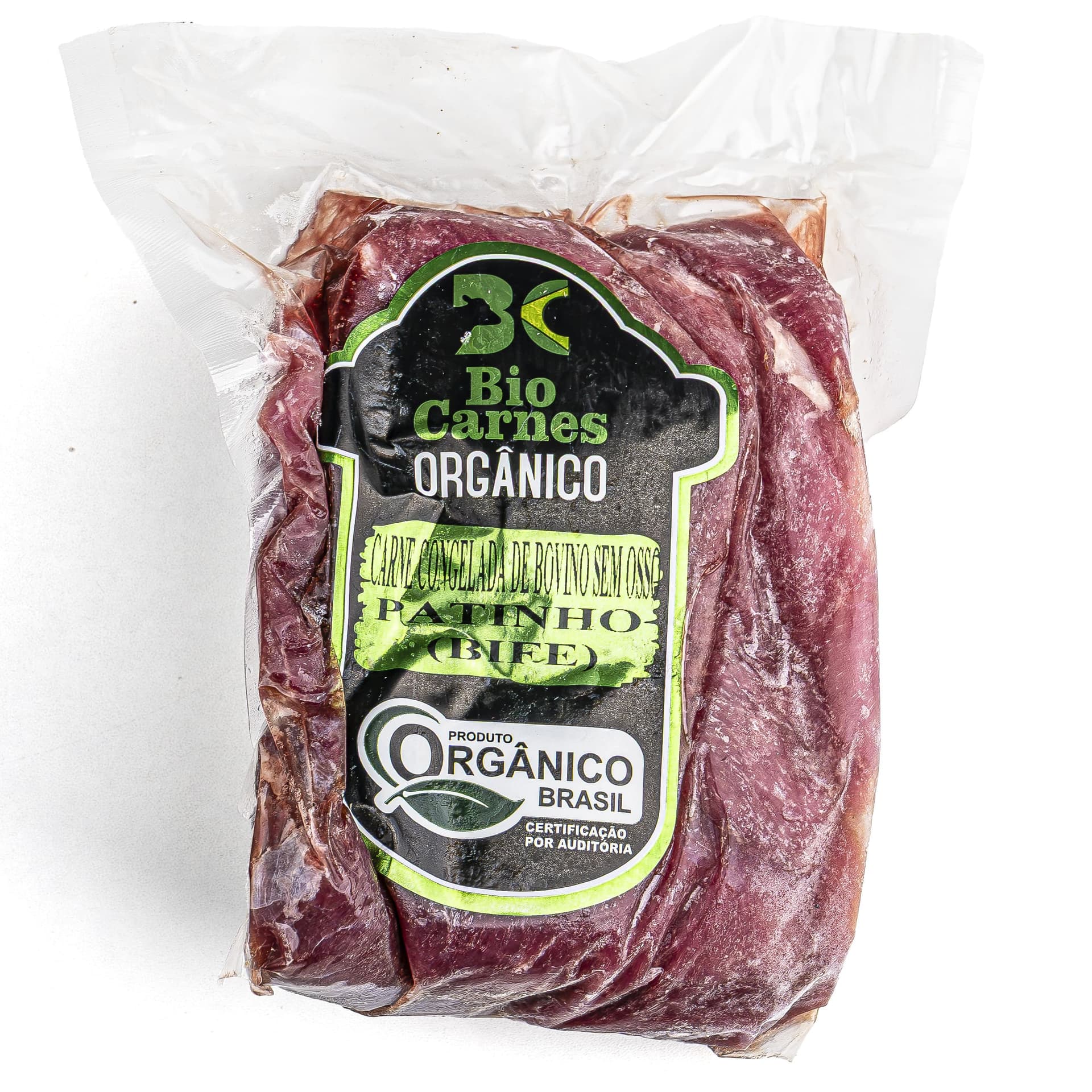 Bife de Patinho Congelado Orgânico 500g - Bio Carnes