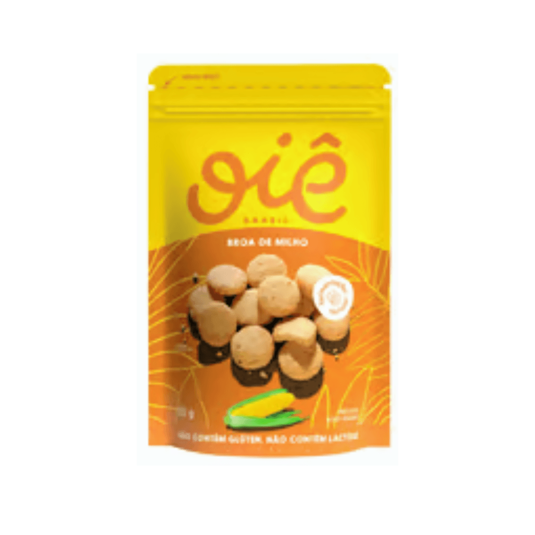 Biscoito Broa de Milho Sem Glúten 35g - Oiê