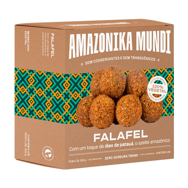 Bolinho de Falafel 320g - Amazonika Mundi