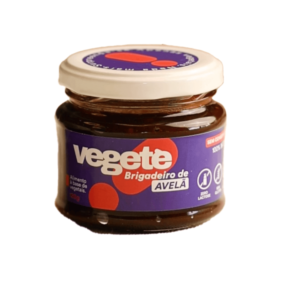 Brigadeiro de Avelã Vegano 120g - Vegetè
