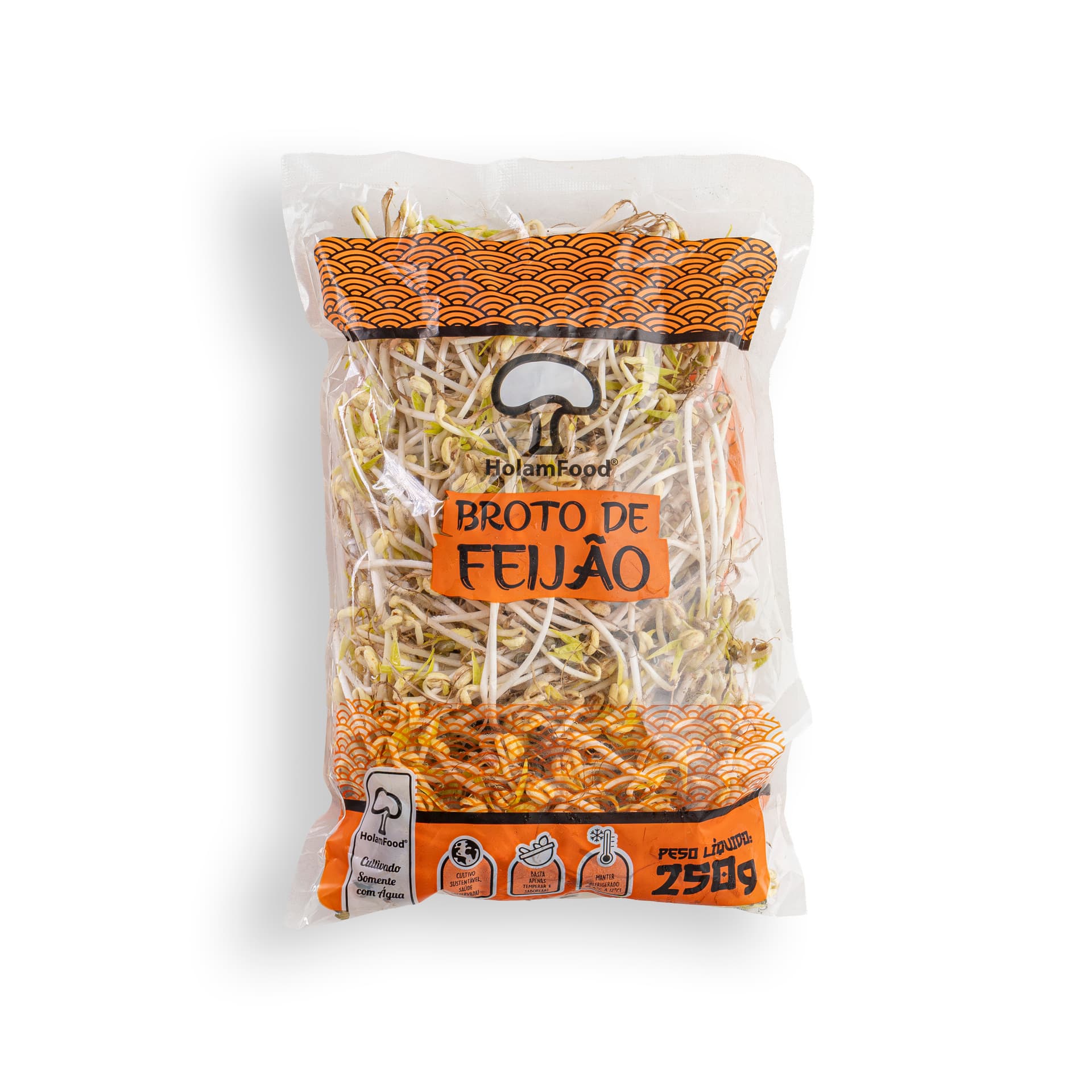 Broto de Feijão Sustentável 250g - HolamFood