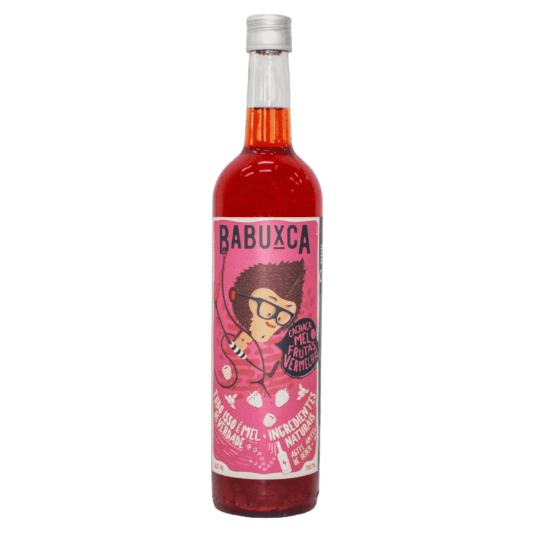 Cachaça de Mel com Frutas Vermelhas 750ml - Babuxca