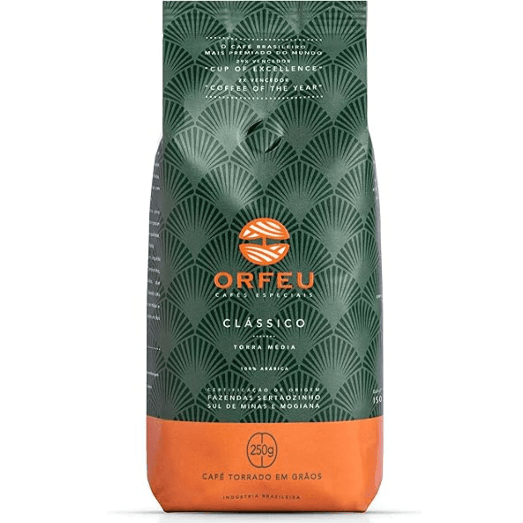 Café Clássico em Grãos 250g - Orfeu