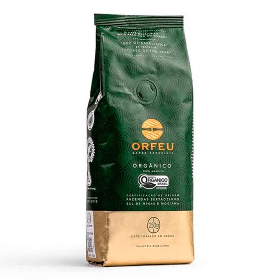 Café em Grãos Orgânico 250g - Orfeu
