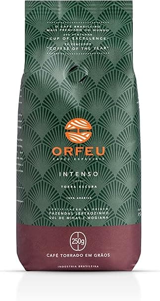 Café Intenso em Grãos 250g - Orfeu