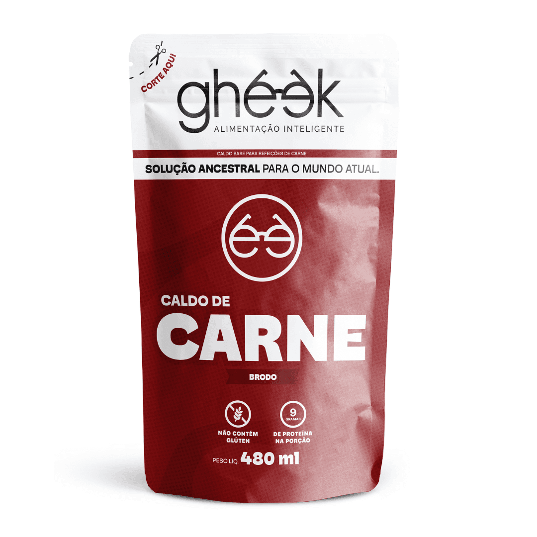Carne Caldo de Carne Brodo 480ml - Gheek