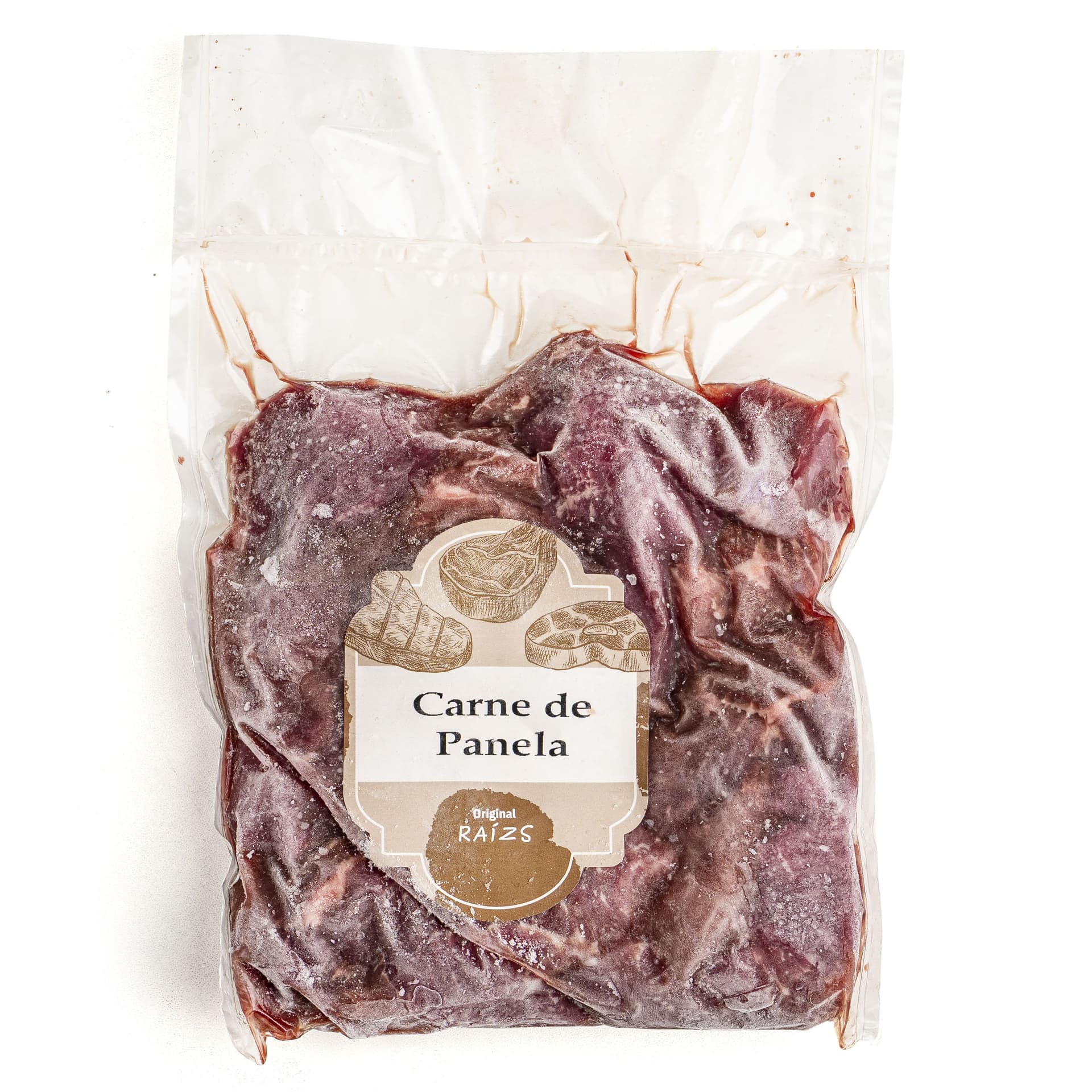 Carne de Panela Black Angus Congelada 500g - Raízs Meat