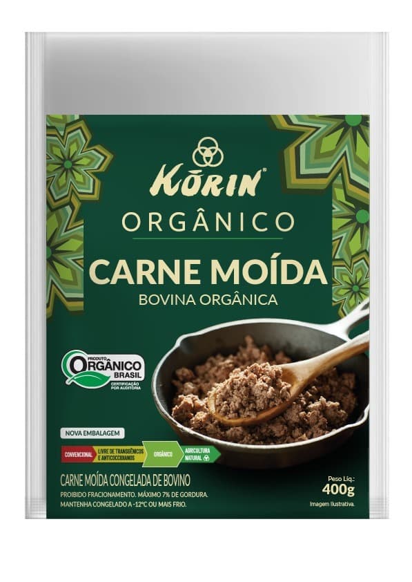 Carne Moída Paleta Congelada 400g - Korin