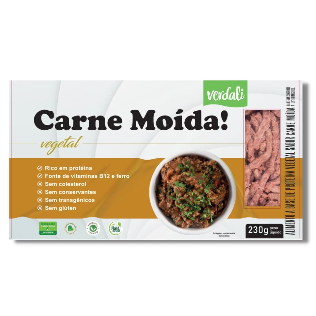Carne Moida Vegetal 230g - Verdali