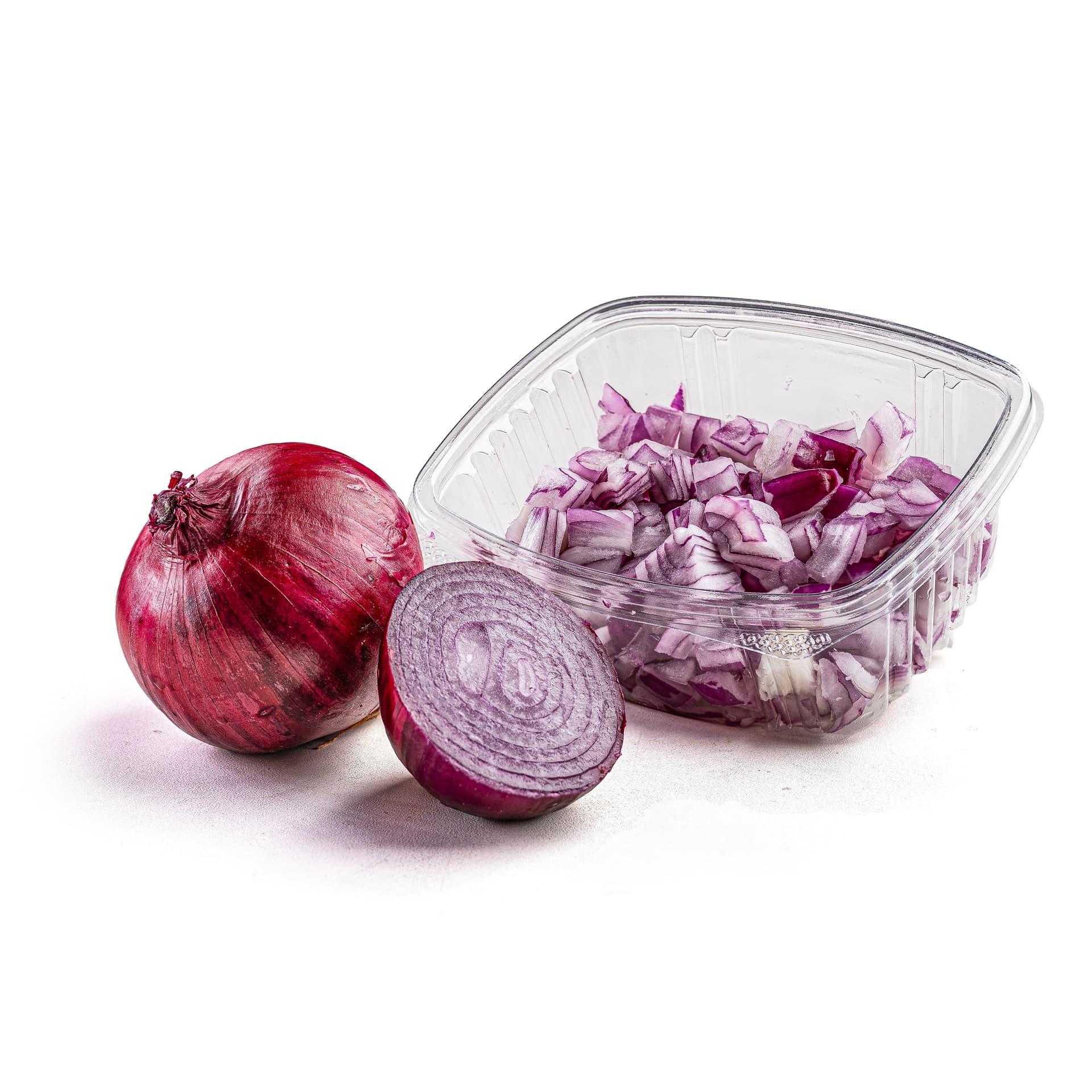Cebola Roxa Picada Unidade 200g