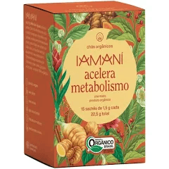 Chá Acelera Metabolismo Orgânico 22,5g - Iamaní
