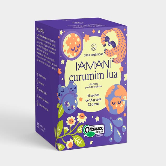 Chá Curumim Lua Orgânico 22,5g - Iamaní