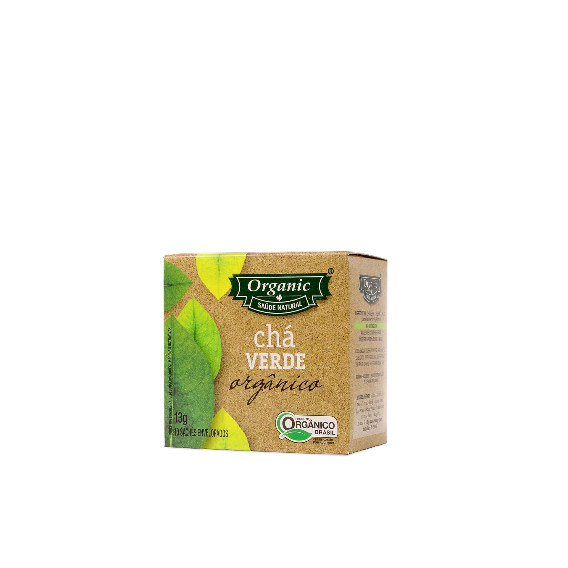 Chá Verde Orgânico 13g - Organic