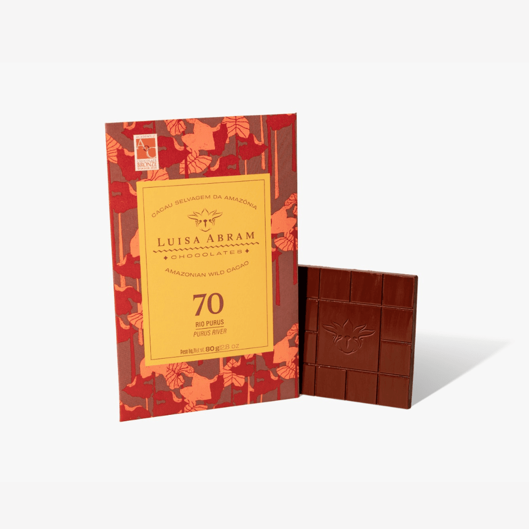 Chocolate 70% Cacau Rio Purus 80g - Luisa Abram