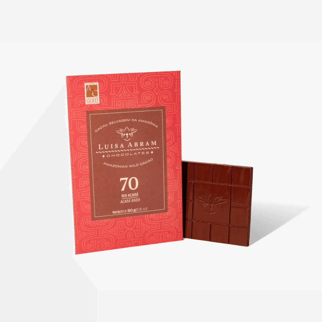 Chocolate 70% Cacau Rio Acará 80g - Luisa Abram