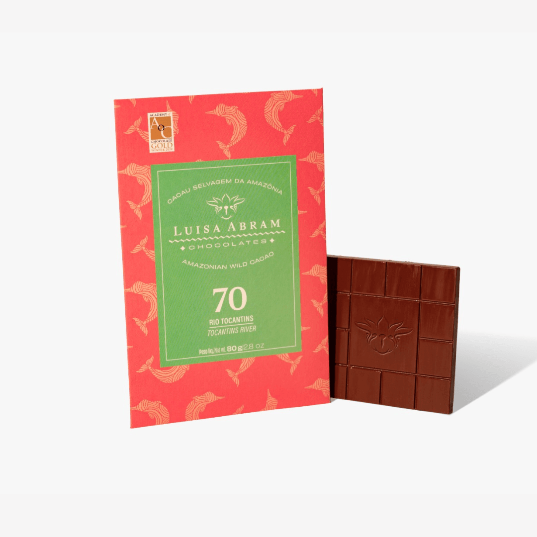 Chocolate 70% Cacau Rio Tocantins 80g - Luisa Abram