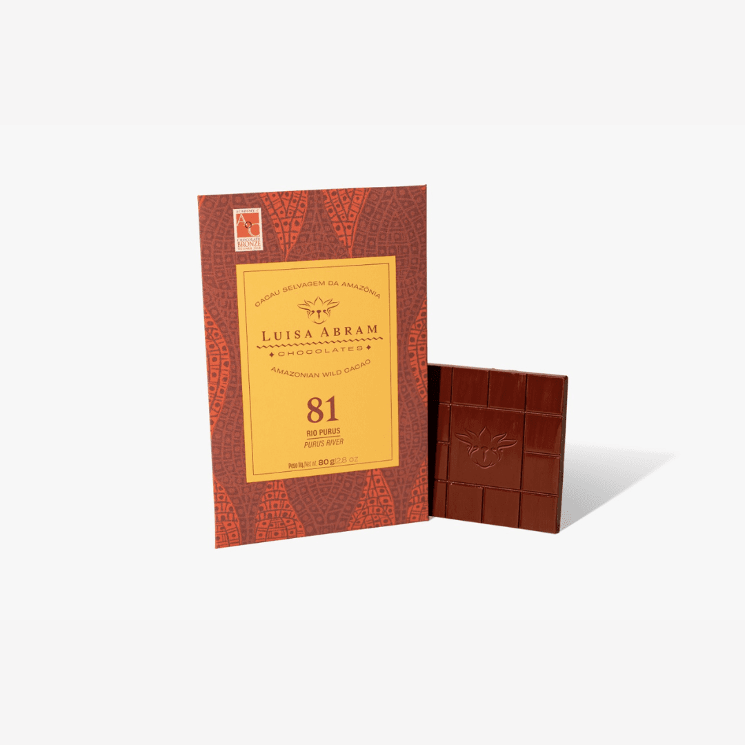 Chocolate 81% Cacau Rio Purus 80g - Luisa Abram