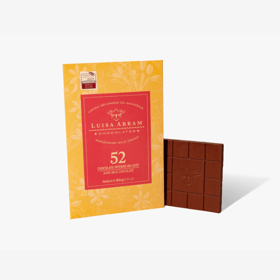 Chocolate Intenso ao Leite 80g - Luisa Abram 