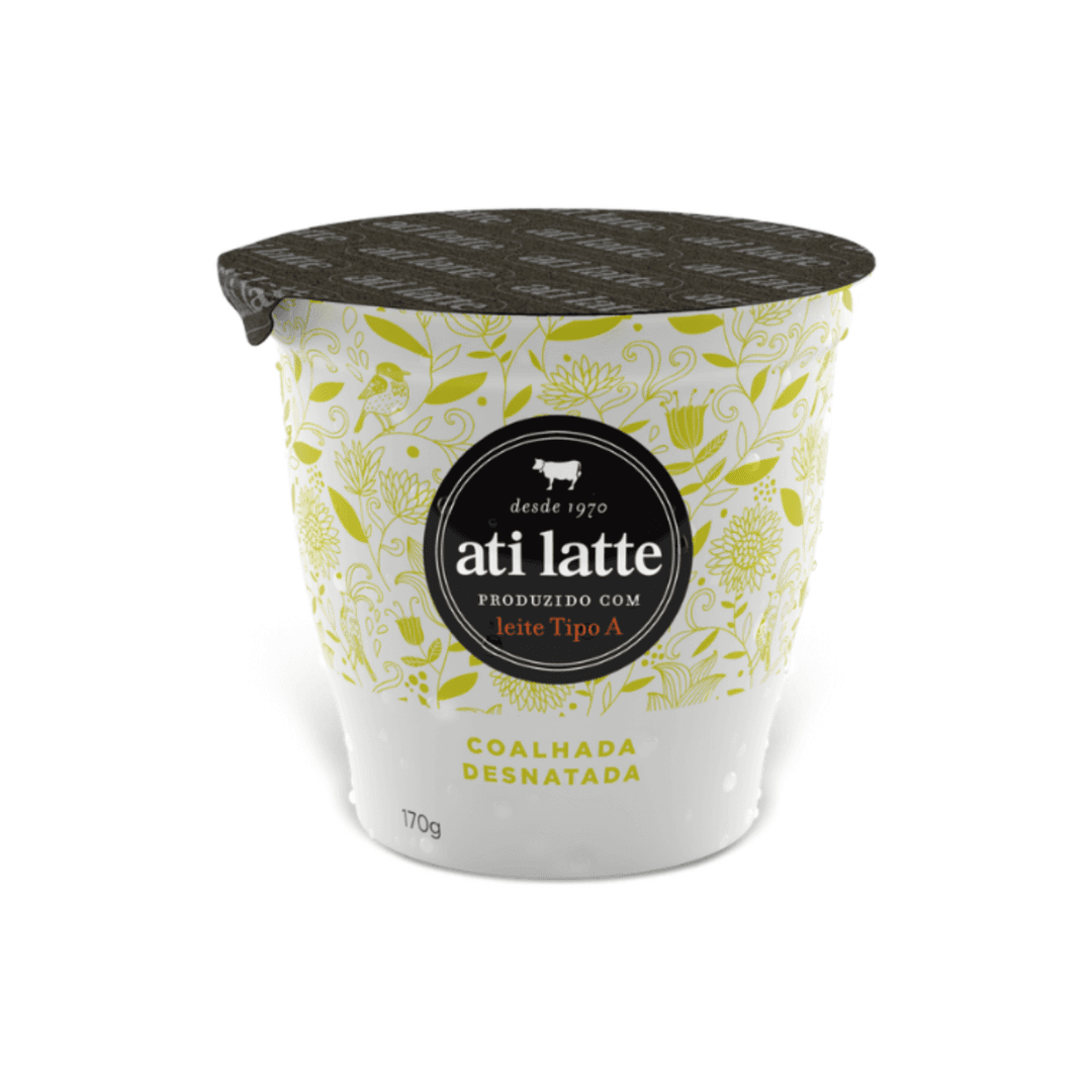 Coalhada Desnatada Copo 170g - Atilatte