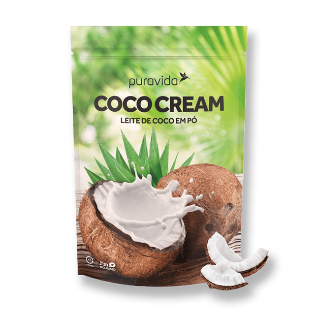 Coco Cream Leite de Coco em Pó 1kg - Puravida