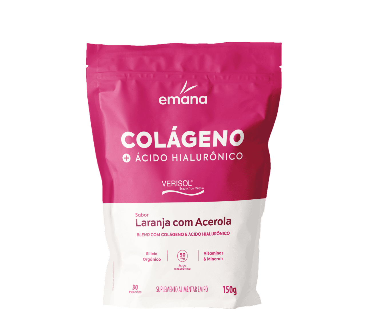 Colágeno Sabor Laranja com Acerola 150g - Emana