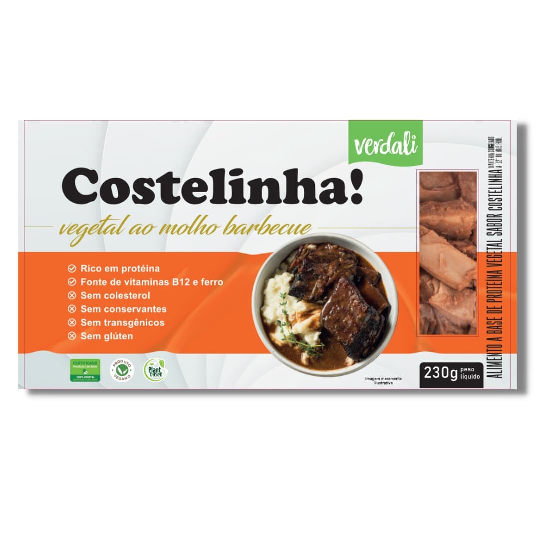 Costelinha Vegetal 230g - Verdali