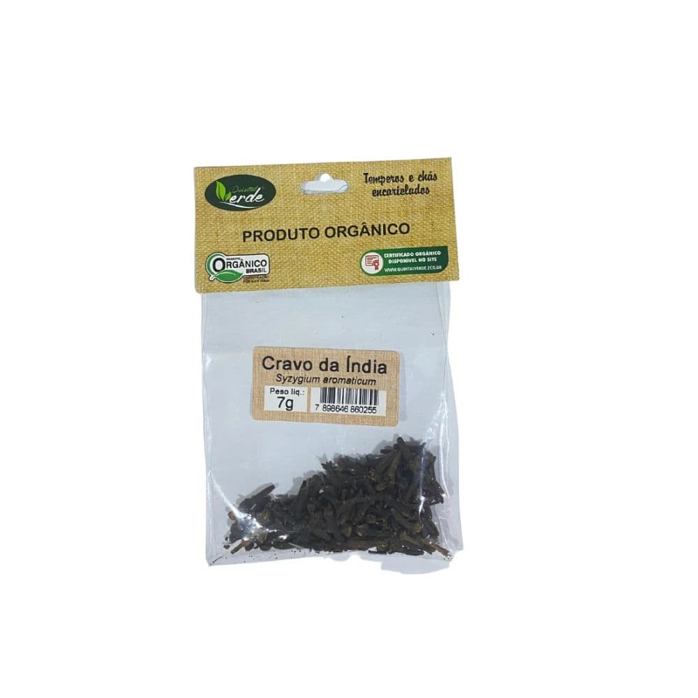 Cravo da Índia Orgânico 7g - Quintal Verde