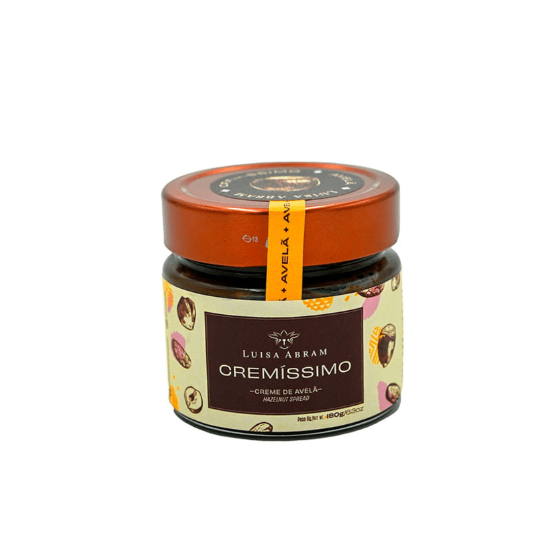 Creme de Avelã Cremíssimo 180g - Luisa Abram 