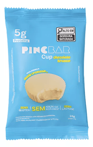 Cup Chocolate Branco 24g - Pincbar