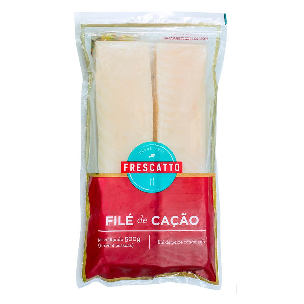 Filé de Cação Congelado 500g - Frescatto