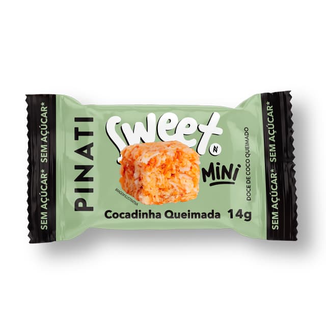 Doce de Cocadinha Queimada 14g - Pinati