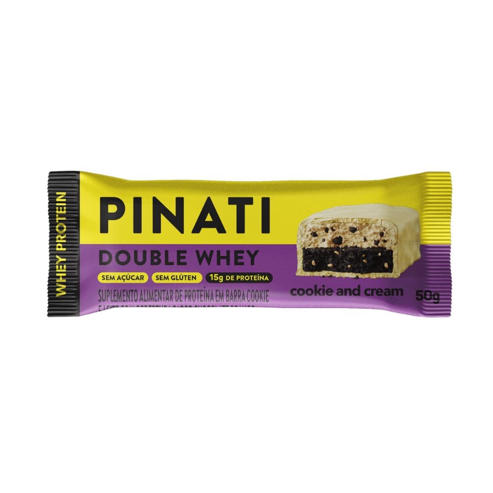 Double Whey Cookies and Cream 50g - Pinati